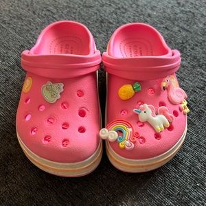 Little girls crocs size 10
